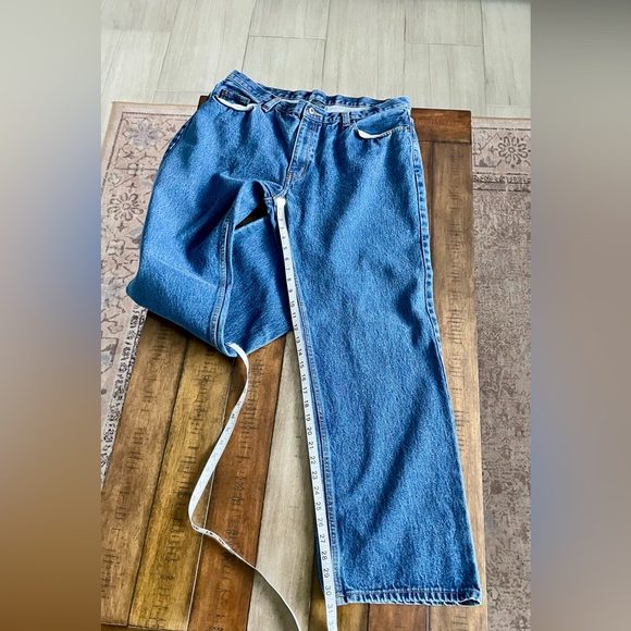 Relaxed Fit Jeans for Men 40 X 34 Dark Wash - Picture 6 of 9